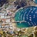 An aerial view of Avalon in Santa Catalina Island